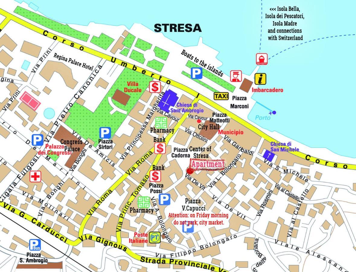 Appartamento Via De Vit Stresa Dış mekan fotoğraf